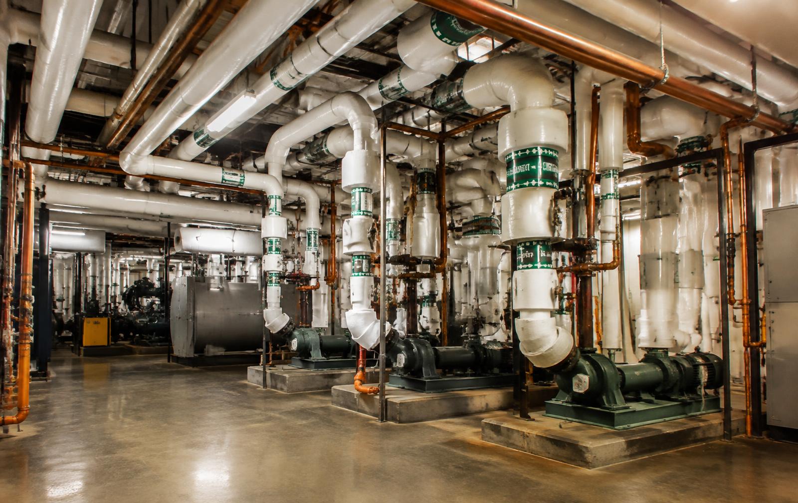 Commercial mechanical piping