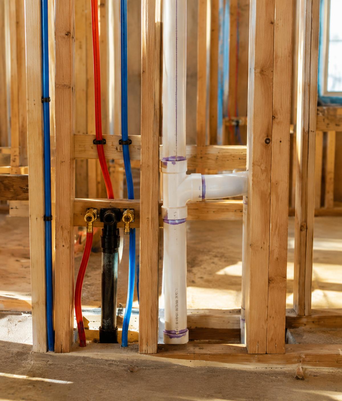 New home rough-in